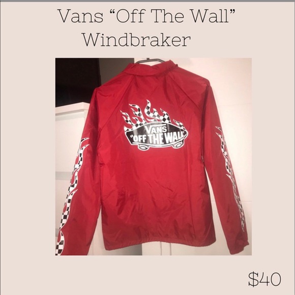 VANS WINDBREAKER - Picture 1 of 3